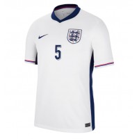 Camiseta Inglaterra John Stones #5 Primera Equipación Replica Eurocopa 2024 mangas cortas